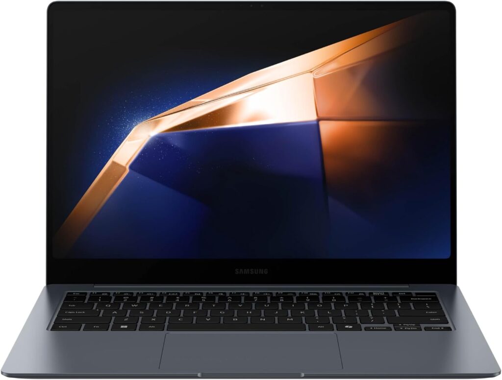 SAMSUNG 14′ Galaxy Book4 Pro Laptop PC Computer, Intel Core 7 Ultra Processor 512GB, 3K AMOLED (2880 x 1800) Touchscreen, Advanced Security, 2024 Model, NP940XGK-KG1US, Moonstone Gray SAMSUNG 14′ Galaxy Book4 Pro Laptop PC Computer, Intel Core 7 Ultra Processor 512GB, 3K AMOLED (2880 x 1800) Touchscreen, Advanced Security, 2024 Model, NP940XGK-KG1US, Moonstone Gray