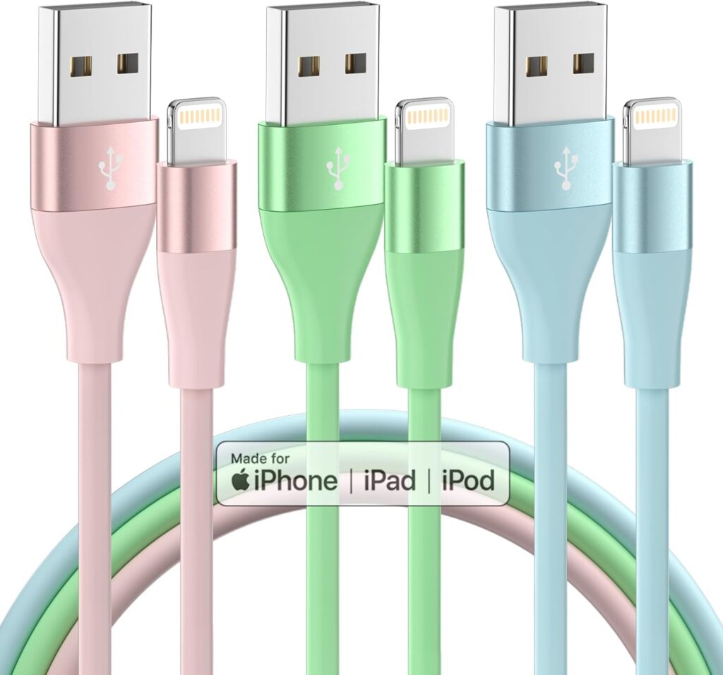 iPhone Charger 3Pack 10 FT Apple MFi Certified Lightning Cable Fast Charging iPhone Charger Cord Compatible with iPhone 14 13 12 11 Pro Max XR XS X 8 7 6 Plus SE iPad and More iPhone Charger 3Pack 10 FT Apple MFi Certified Lightning Cable Fast Charging iPhone Charger Cord Compatible with iPhone 14 13 12 11 Pro Max XR XS X 8 7 6 Plus SE iPad and More